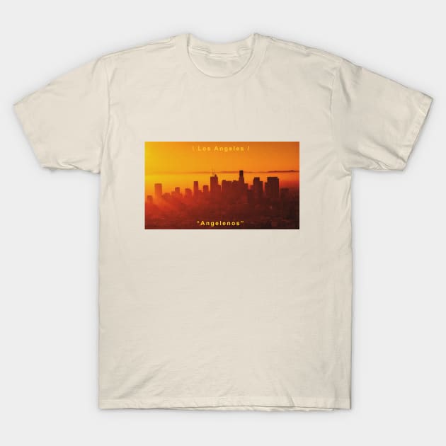 Los Angeles Angelenos T-Shirt by Aspita